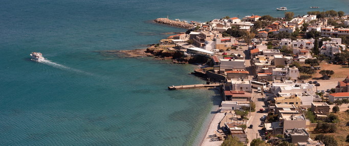 Plaka,,Elounda,,Crete,,Greece.,2023.,Overview,Of,The,Resort,Of